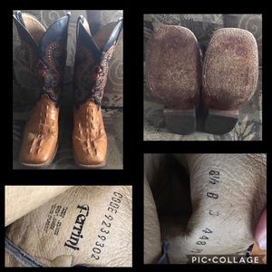 Ferrini Caiman Cowgirl Boots